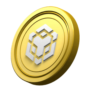 Grafički ukras s Binance BNB coinom smješten u dijelu statistike na platformi Zrelošište